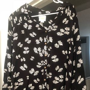 Anthropologie Maeve bow top